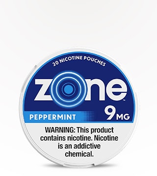 zone Nicotine Pouches Peppermint 9mg 20 pouches