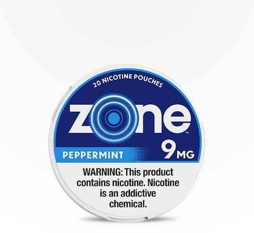 zone Nicotine Pouches Peppermint 9mg 20 pouches