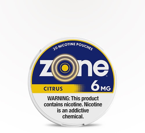 zone Nicotine Pouches Citrus 6mg 20 count