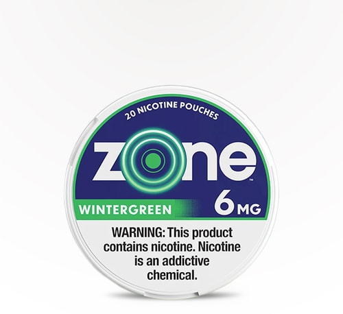 zone Nicotine Pouches Wintergreen 6mg 20 Pouches