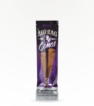 Zig-Zag Cones Grape Cigar Cones 2 count