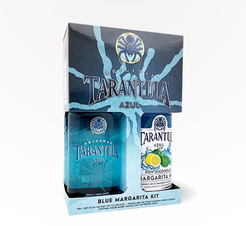 Tarantula Azul Tequila Gift Set with Blue Margarita Mix 750ml (Bottle)