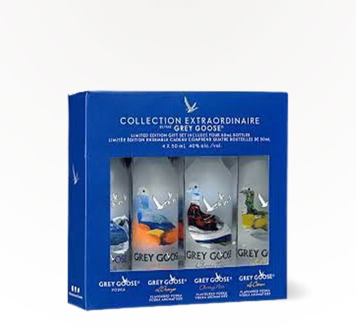 Grey Goose Collection Extraordinaire Gift Set 10 Bottles (50ml)
