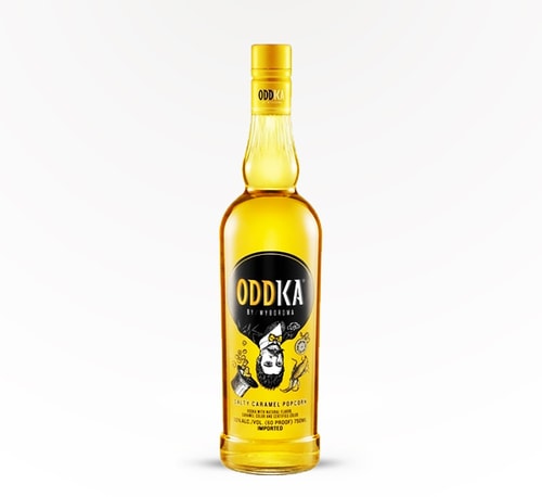 Oddka Salted Caramel Popcorn Vodka 750ml (Bottle)