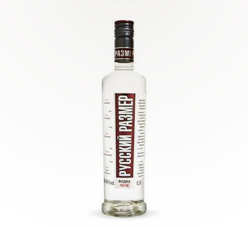 Russian Size Lux Vodka 1L (Bottle)