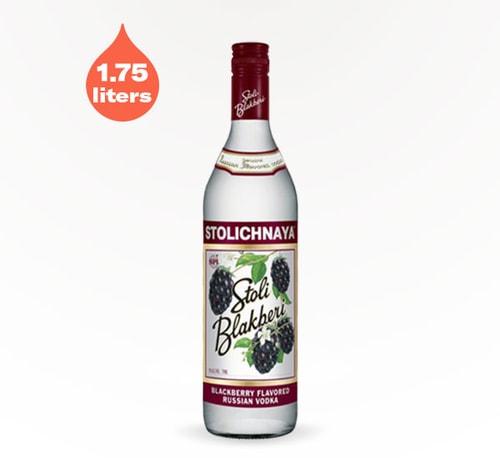 Stoli Blackberry Vodka 1.75L (Bottle)