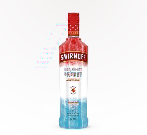 Smirnoff Red, White & Berry (Vodka Infused with Natural Flavors) 750ml (Bottle)