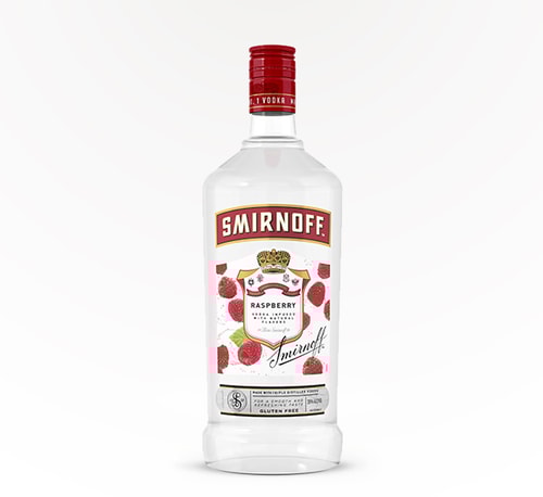 Smirnoff Raspberry (Vodka Infused with Natural Flavors) 1.75L (Bottle)