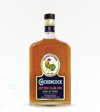 Chicken Cock 20 Year Cotton Club Rye Whiskey 750ml (Bottle)