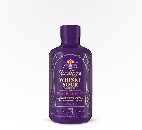 Crown Royal Whisky Sour Cocktail with Black Cherry 750ml (Bottle)