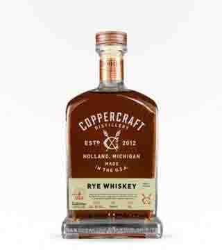 Coppercraft Distillery Rye Whiskey 750ml (Bottle)