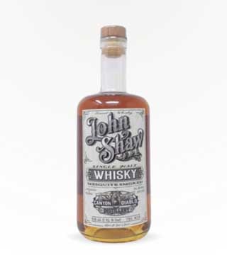 Canyon Diablo John Shaw Mesquite Smoked Single Malt Whiskey 750 ml