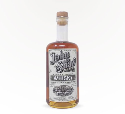 Canyon Diablo John Shaw Mesquite Smoked Single Malt Whiskey 750ml (Bottle)