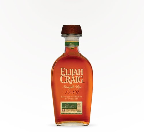 Elijah Craig Straight Rye Whiskey 375ml (Bottle)