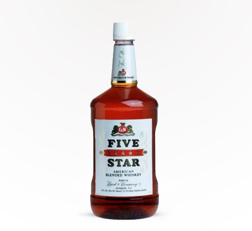 Five Star American Blend Whiskey 1.75L (Bottle)