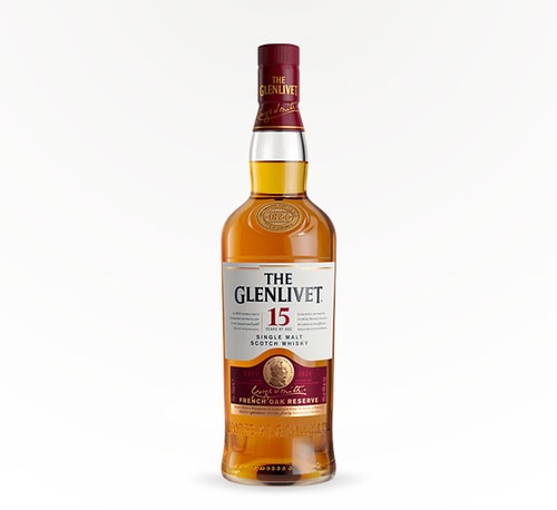 The Glenlivet 15 Year Single Malt Scotch 750ml Bottle