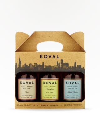 Koval Whiskey Combo Gift Pack 3 Bottles 200 ml