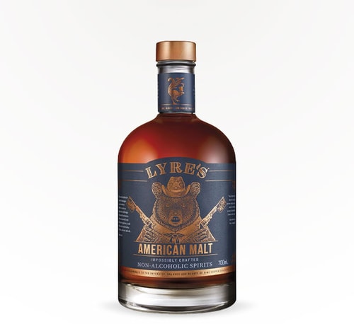 Lyre's Non-Alcoholic Spirits American Malt Bourbon 750ml Bottle