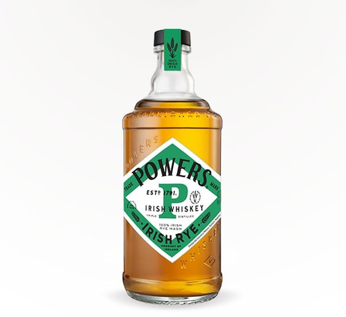 Powers Irish Rye Whiskey 750ml Bottle