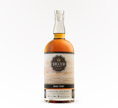 Shelter Point Smoke Point Single Malt Whiskey 750ml Bottle