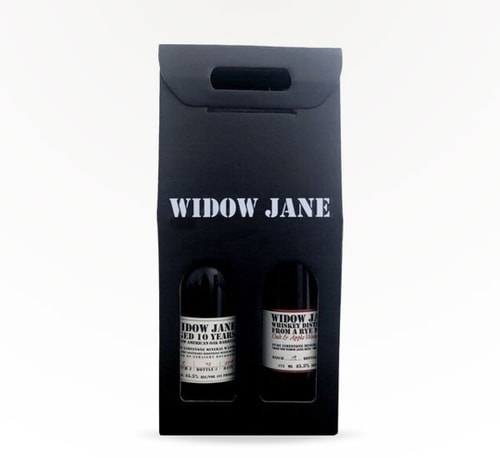 Widow Jane 10 Year Bourbon and Oak and Apple Wood Aged Rye Pack 2 Bottles (375ml)