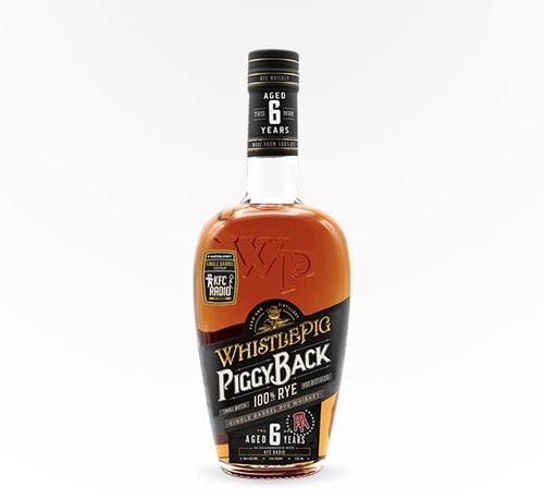 WhistlePig PiggyBack KFC Radio Single Barrel Rye Whiskey 750ml (Bottle)
