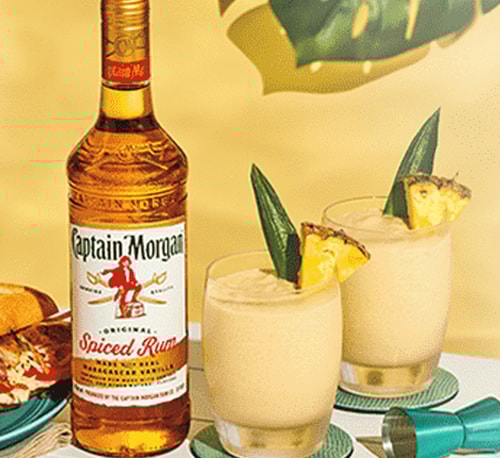Captain Morgan Piña Colada  Makes 16