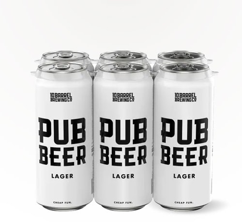 10 Barrel Brewing Pub Beer Lager 6 Cans (16oz)