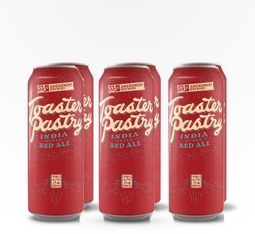 21st Amendment Brewery Toaster Pastry Red Ale 6 Cans 12oz