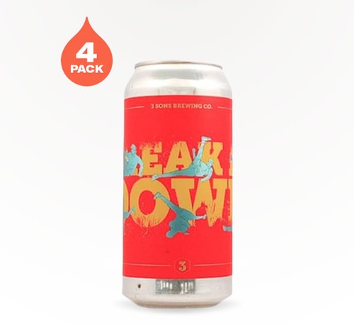 3 Sons Brewing Break It Down IPA 4 Pack 16oz