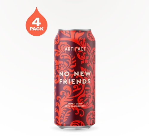 Artifact Cider No New Friends Cider 4 Pack (16oz)