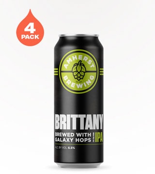 Amherst Brewing Brittany IPA 4 Cans 16 oz