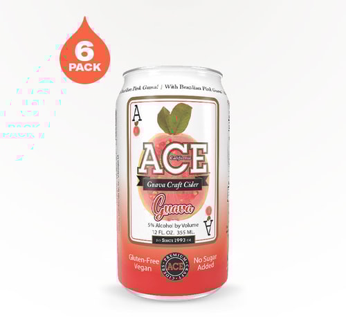 Ace Cider Guava Cider 6 Cans (12oz)