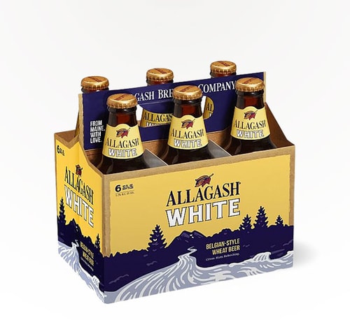 Allagash Brewing White Wheat Beer 6 Bottles 12oz