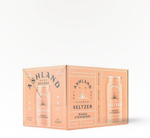 Ashland Hard Seltzer Mango Strawberry 6 Cans (12oz)