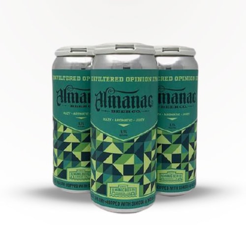 Almanac Beer Unfiltered Opinion IPA 4 Pack 16oz