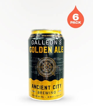 Ancient City Brewing Galleon's Golden Ale 6 Cans (12oz)