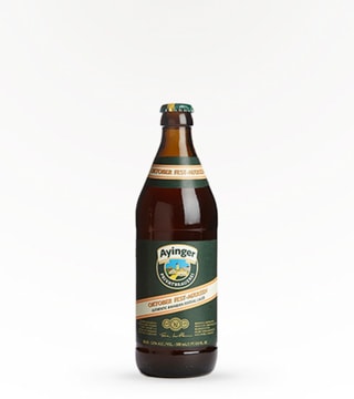 Ayinger Oktoberfest Marzen Oktoberfest or Marzen European Amber Lager 16.9oz (Bottle)
