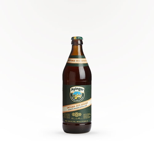 Ayinger Oktoberfest Marzen Oktoberfest or Marzen European Amber Lager 16.9oz (Bottle)
