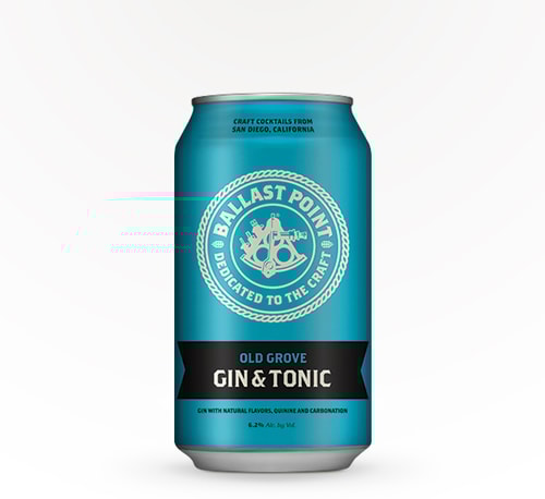 Ballast Point Spirits Old Grove Gin and Tonic 4 Pack (16oz)