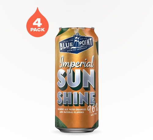 Blue Point Brewing Imperial Sunshine Blonde Ale 4 Pack (16oz)