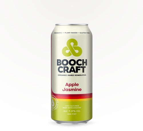 Boochcraft Apple Jasmine Hard Kombucha 16oz (Can)