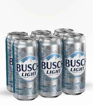 Busch Light 6 Cans (16oz)