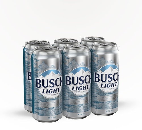 Busch Light 6 Cans (16oz)