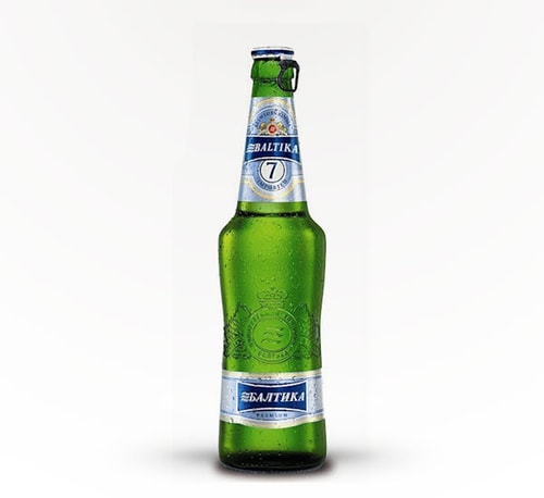 Baltika #7 Export Lager Munich Helles Light Lager 16.9oz (Bottle)