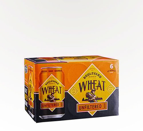 Boulevard Brewing Unfiltered Wheat Beer 6 Cans (12oz)