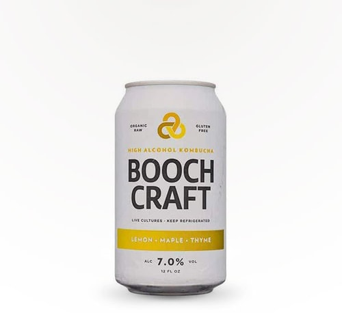 Boochcraft Lemon Maple Thyme Hard Kombucha 12oz (Can)