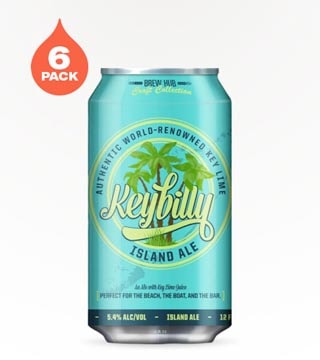 Brew Hub Keybilly Island Ale 6 Cans 12 oz