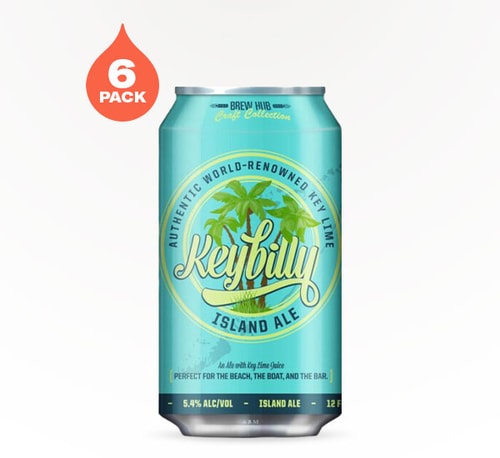 Brew Hub Keybilly Island Ale 6 Cans 12oz
