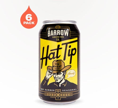 Barrow Brewing Hat Tip Wheat Beer 6 Cans (12oz)